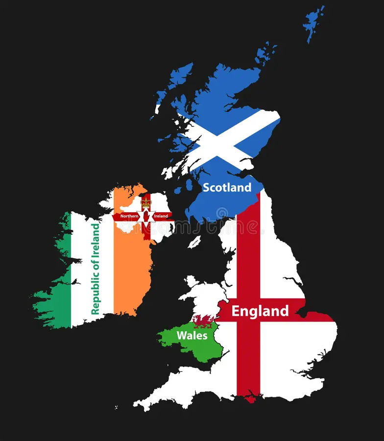 La differenza tra Regno unito, Inghilterra, e Gran Bretagna